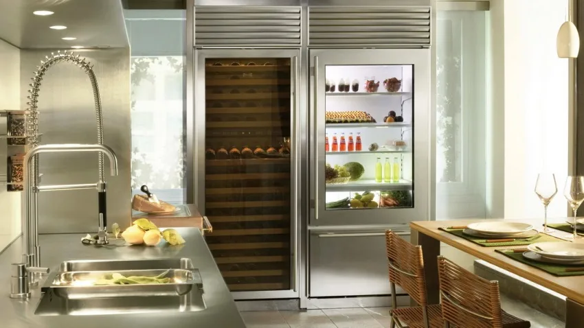 Преимущества холодильника с прозрачной дверью