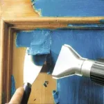 Как удалить старую краску с дерева