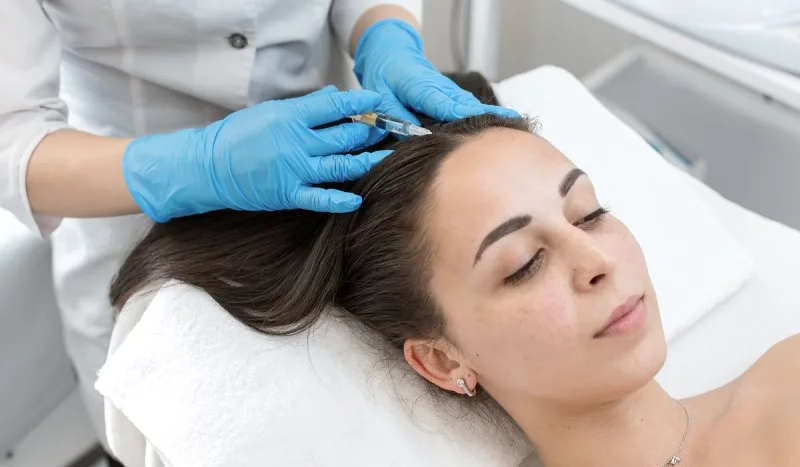 Инъекции и процедуры при выпадении волос: PRP, мезотерапия, кортикостероиды