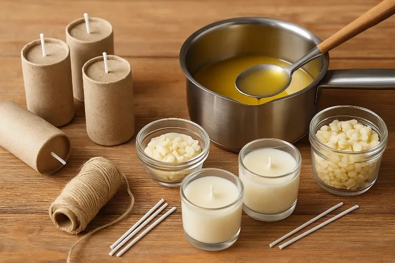 Свічки своїми руками