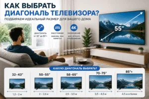 Какой размер телевизора выбрать