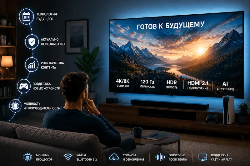 Стоит ли покупать телевизор «на будущее»