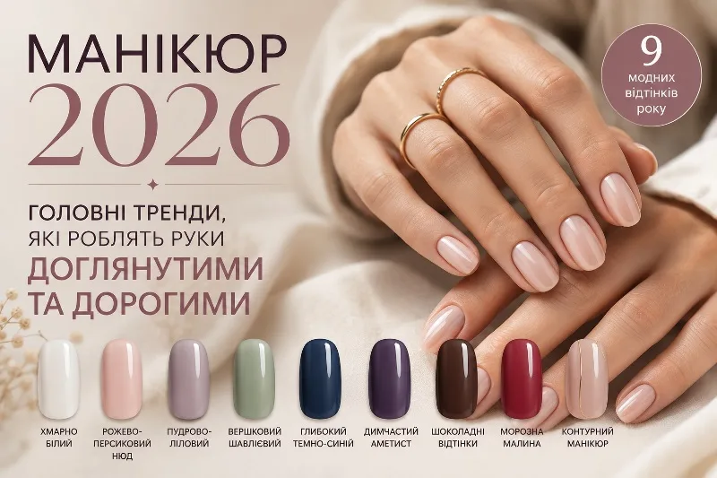 Манікюр 2026: головні тренди