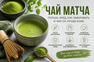 Что такое чай матча: польза для здоровья, как заваривать