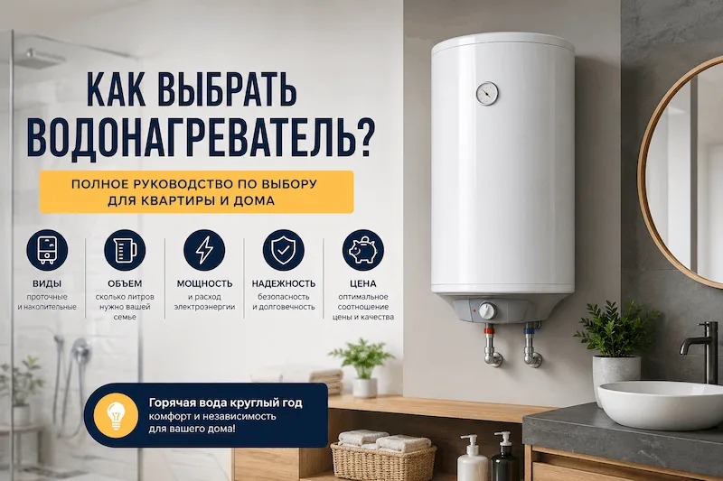 Как выбрать бойлер для квартиры и дома